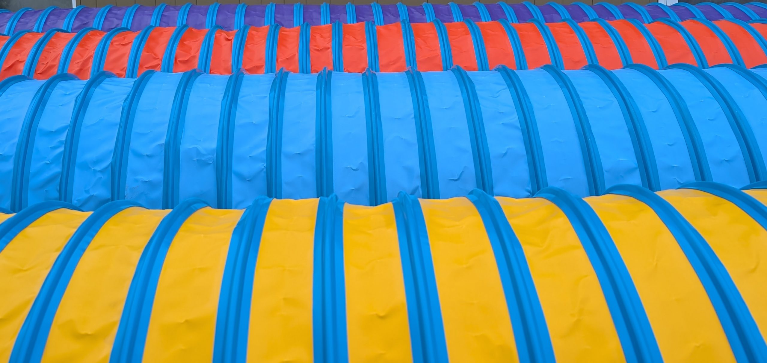 Factory Second #2349 Traditional Diameter 24", 4" Pitch x 15' Length Light Blue