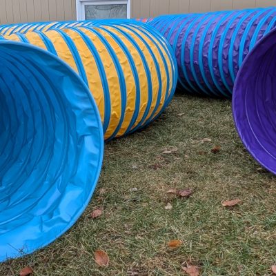 Photo Shoot Tunnel #2346 Traditional Diameter 24", 4" Pitch x 15' Length Purple